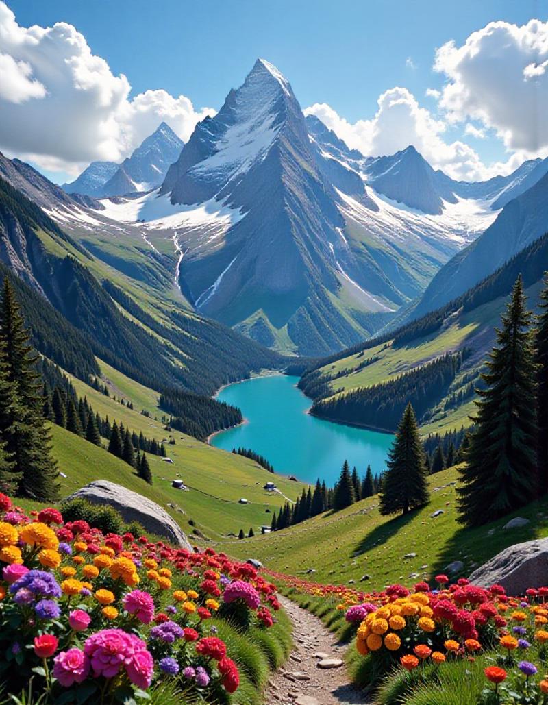 1609-A stunning and colorful mountain landsca-FluxFinesseV2FP8Dev6steps-1842503224.png